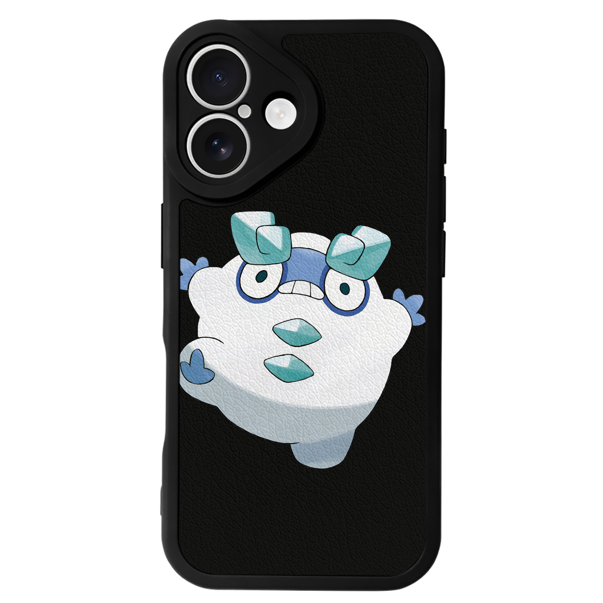 （画像用） ポケットモンスター Pokémon 【iPhone 16シリーズ対応】シリコンスマホケース（レザー調） 材質：シリコン
